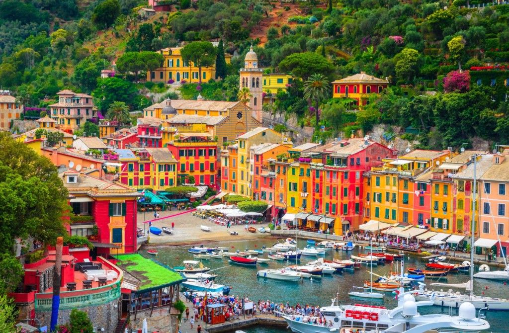 French Riviera coastal scenery
